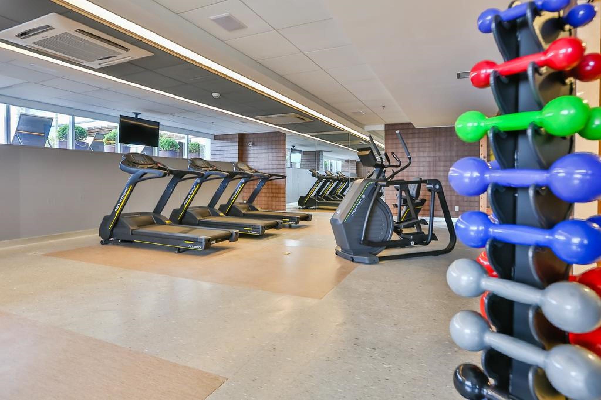 Transamerica Collection ゴイアニア エクステリア 写真 The gym at the hotel